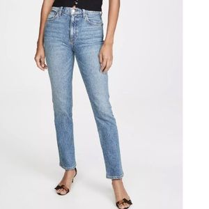 REFORMATION Palermo Liza High Straight Jeans